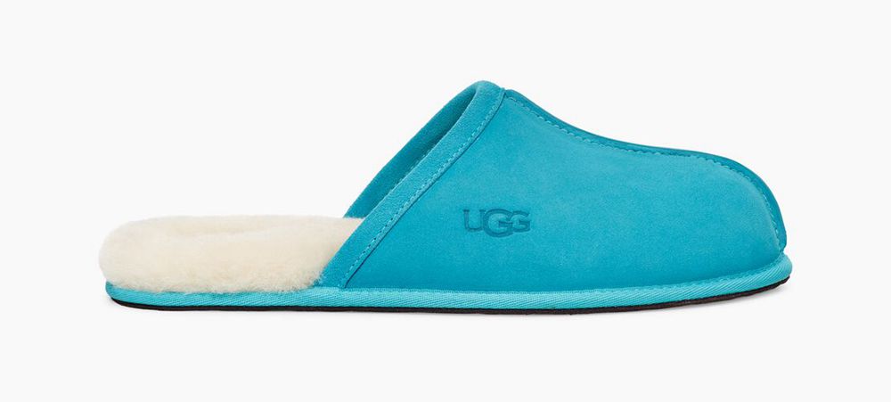 Ugg Slipper Mens - Ugg Scuff Azure - 724FPXNKR